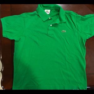 Lacoste shirt size 5